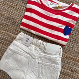 Shorts in jeans burro mid waist Layla LTB 26084