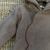 Cappottino in micro pile tortora 564102312 La Mascot
