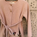 Cardigan ricamato 138317 Time to Bloom
