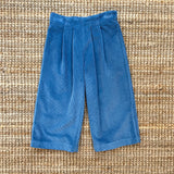 Pantalone palazzo con pences velluto a coste Mariella Ferrari PTE5BIS