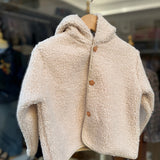 Giacca teddy con cappuccio CAS99 BabyGi