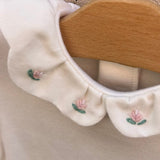 Body colletto petalo ricamo fiori La Mascot 546320002