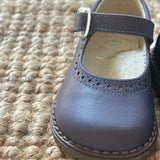 Ballerine pelle impunturate blu B3512