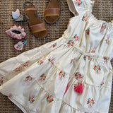 Abito a balze con ricami Avery Gingersnaps GDR2347