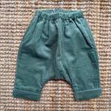 Pantalone velluto a coste verde La Mascot 542101724