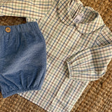 Bloomers in velluto a coste avio B9977 Tartaleta