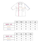 Cappotto con dettagli in velluto 9029 Crochette