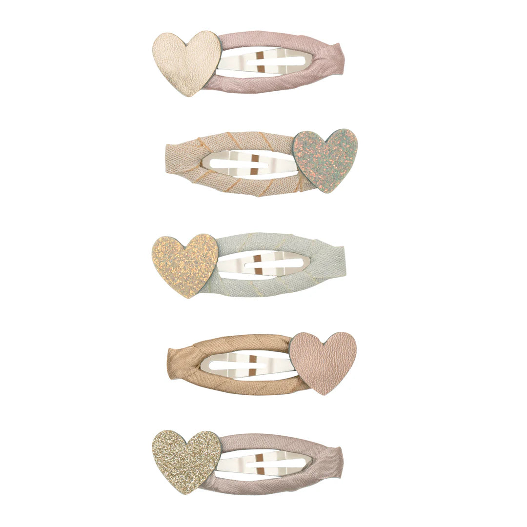 Pack mollette clic-clac cuoricini Mimi & Lula
