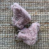 Scarpine fluffy newborn rosa Tiny Soul TS718
