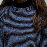 Maglione righine blu 10252 Compania Fantastica