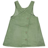 Abito velluto a costine verde 25ARTDGR