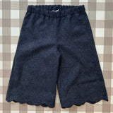Pantalone modello palazzo con cappe in tessuto spigato La Mascot 542108263