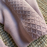 Copertina rosa con banda lavorata Dr Kid DK236