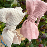 Cerchietto LAB velluto a costine con maxi fiocco