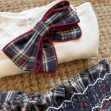 Fiocco per capelli tartan 37276 Kidiwi