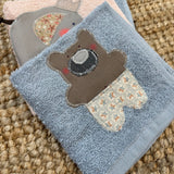 Asciugamano lavette - Tessuti e Vissuti capsule x LANUVOLALAB