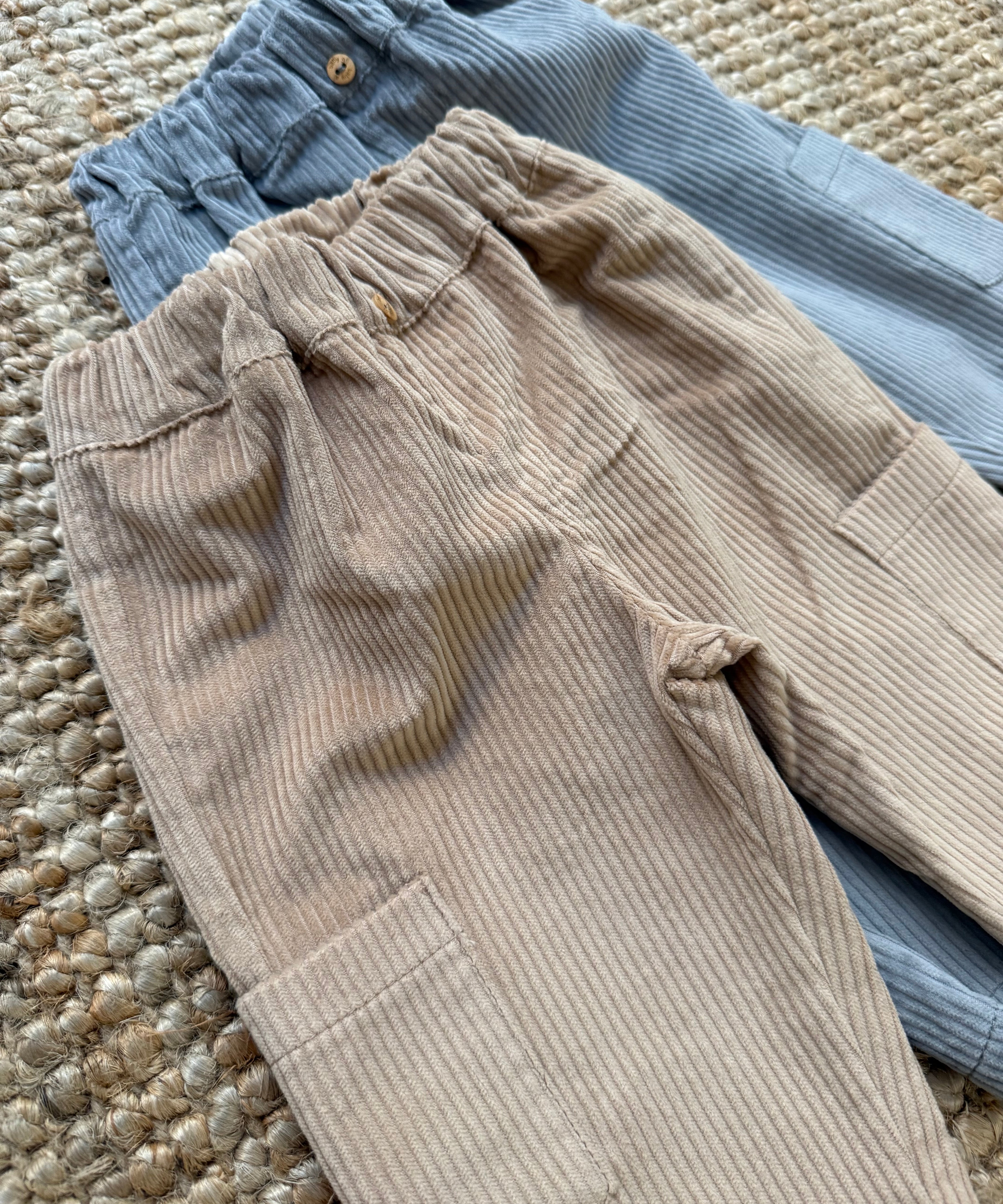 Pantalone in velluto a coste con tasche CAS89B BabyGi