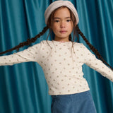 T-shirt cannetè fiorellini Gingersnaps GTS1199