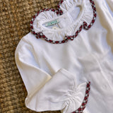 Polo LAB piquet colletto Pierrot profilo tartan