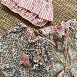 Shorts fiorellini azzurro Time to Bloom 133101