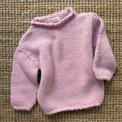 Maglione lana grossa orchidea Malvi F2M001GFLH