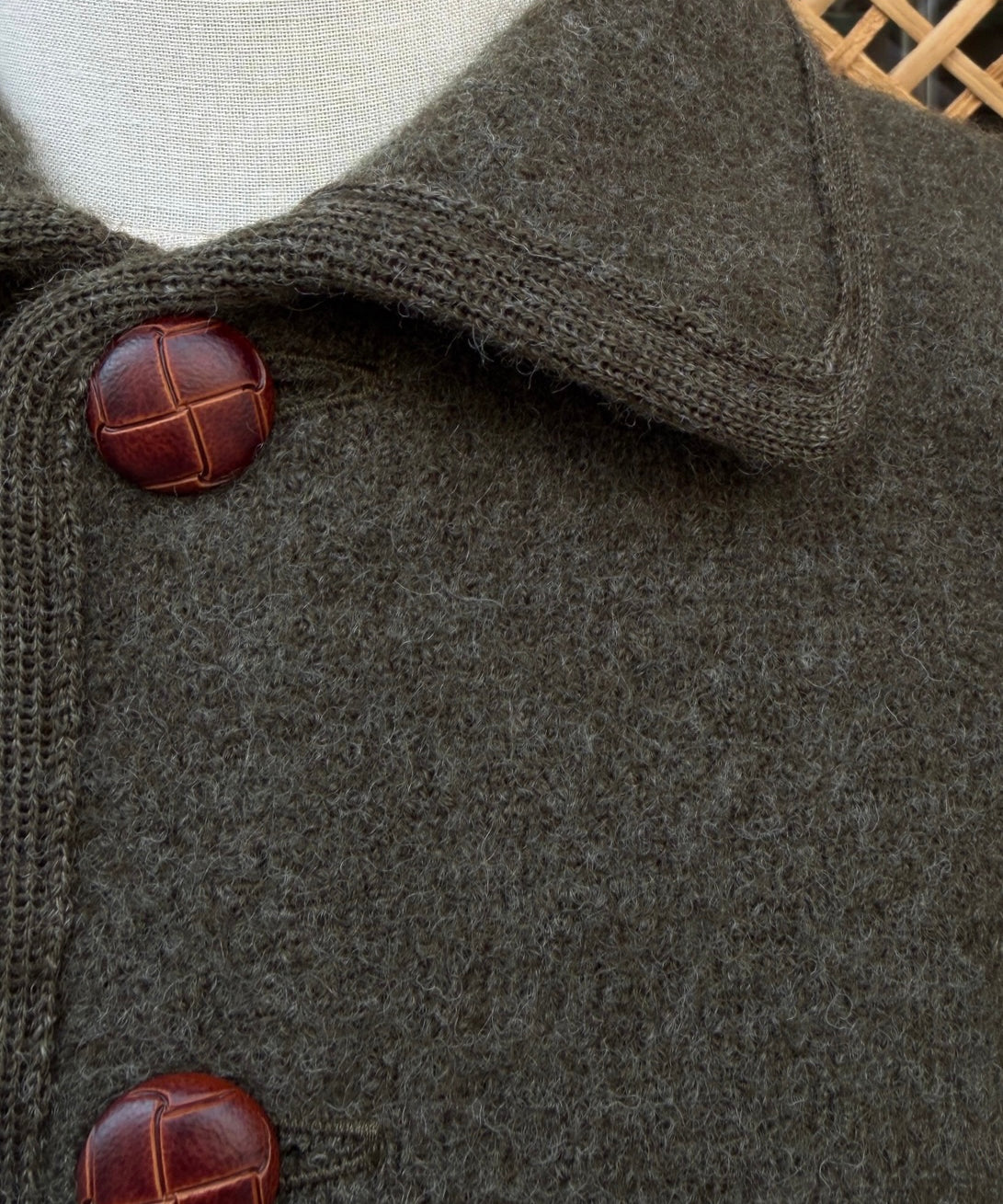 Cappotto Loden classico verde 3152 Marae
