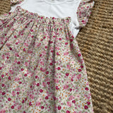 Gonna fantasia fiorellino rosa Mariella Ferrari GAB2