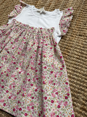 Gonna fantasia fiorellino rosa Mariella Ferrari GAB2