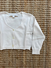 Cardigan scaldacuore bianco Mariella Ferrari MAA1