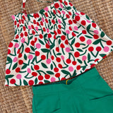 Shorts verde Compania Fantastica 43423
