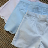 Shorts piqué celeste Sandra Kidiwi 36073