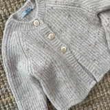 Cardigan mélange base sabbia DK314 DrKid