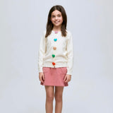 Cardigan bottoni a forma di cuore Compania Fantastica 10306
