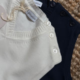 Gilet scollo v blu I Ferrarini I2505