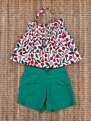 Shorts verde Compania Fantastica 43423