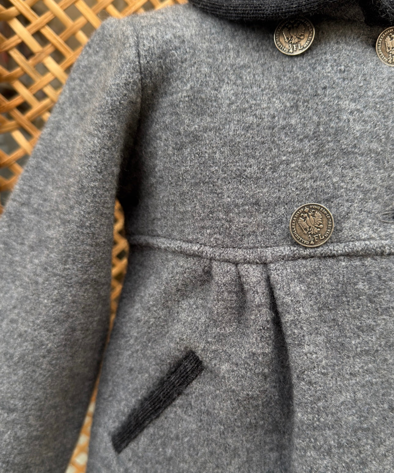 Cappottino grigio 3076 Marae