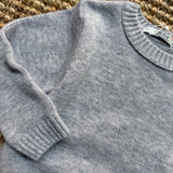 Maglioncino girocollo basic grigio Dr Kid DK13