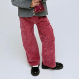 Pantalone ciniglia rosa tulipano Compania Fantastica 11470
