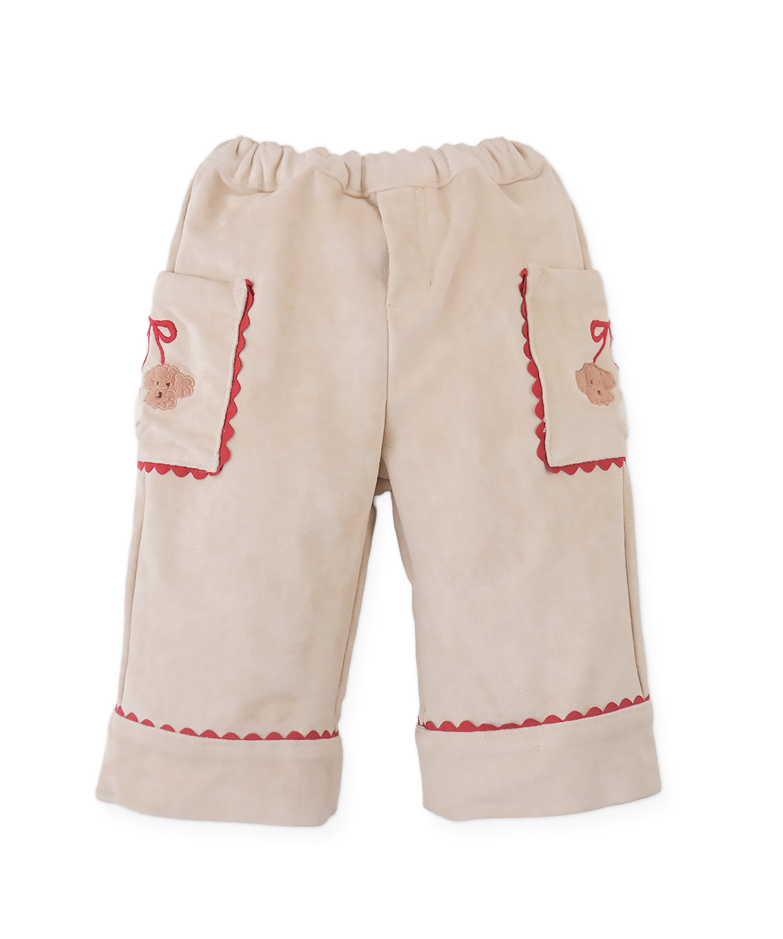 Pantalone newborn taschine con cagnolini Gingersnaps IGPA0131
