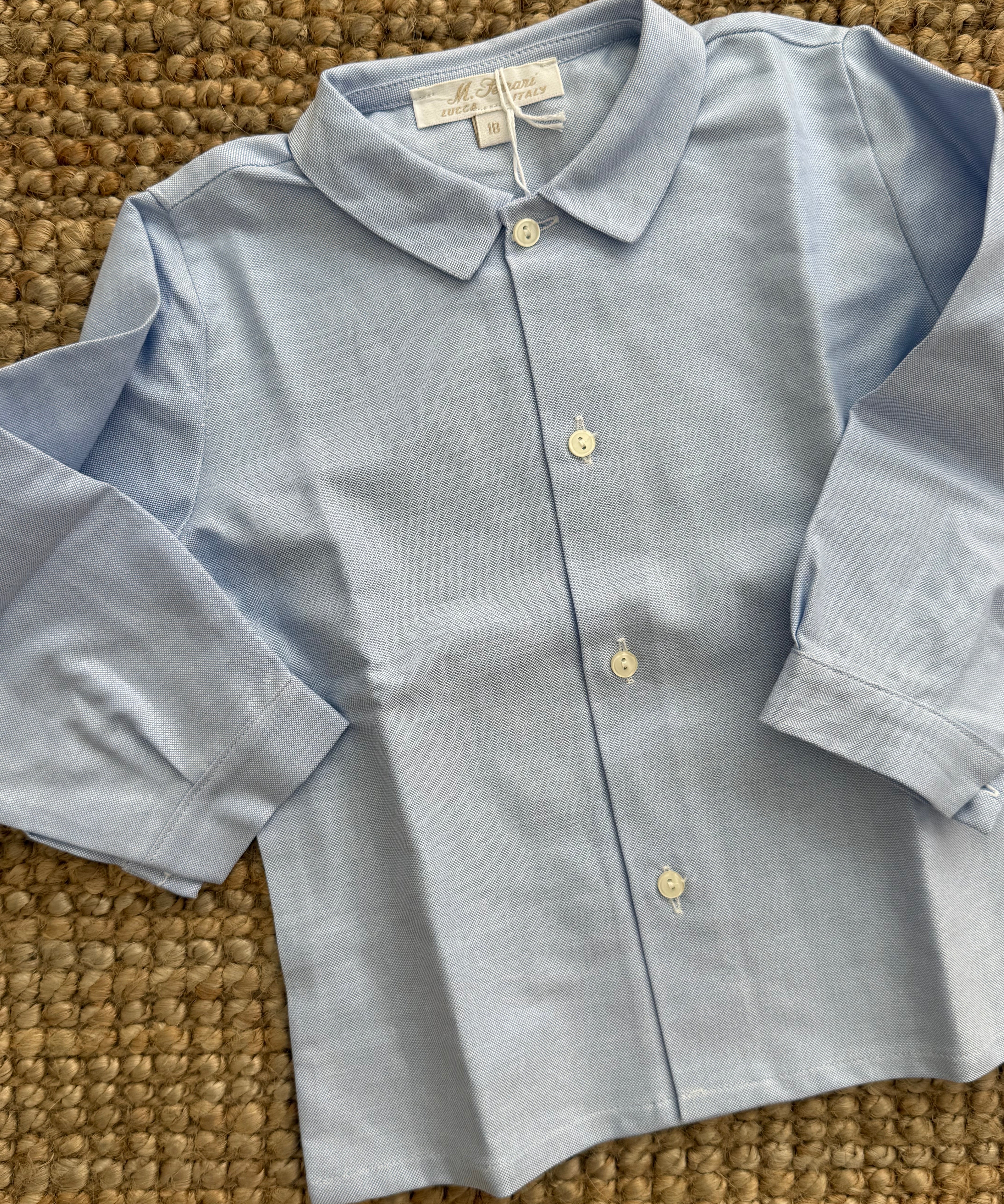 Camicia azzurra Mariella Ferrari CM936ML