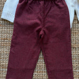 Pantalone bordeaux La Mascot 562102731