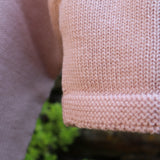 Cardigan girocollo rosa Mi Lucero x LA NUVOLA LAB I25293