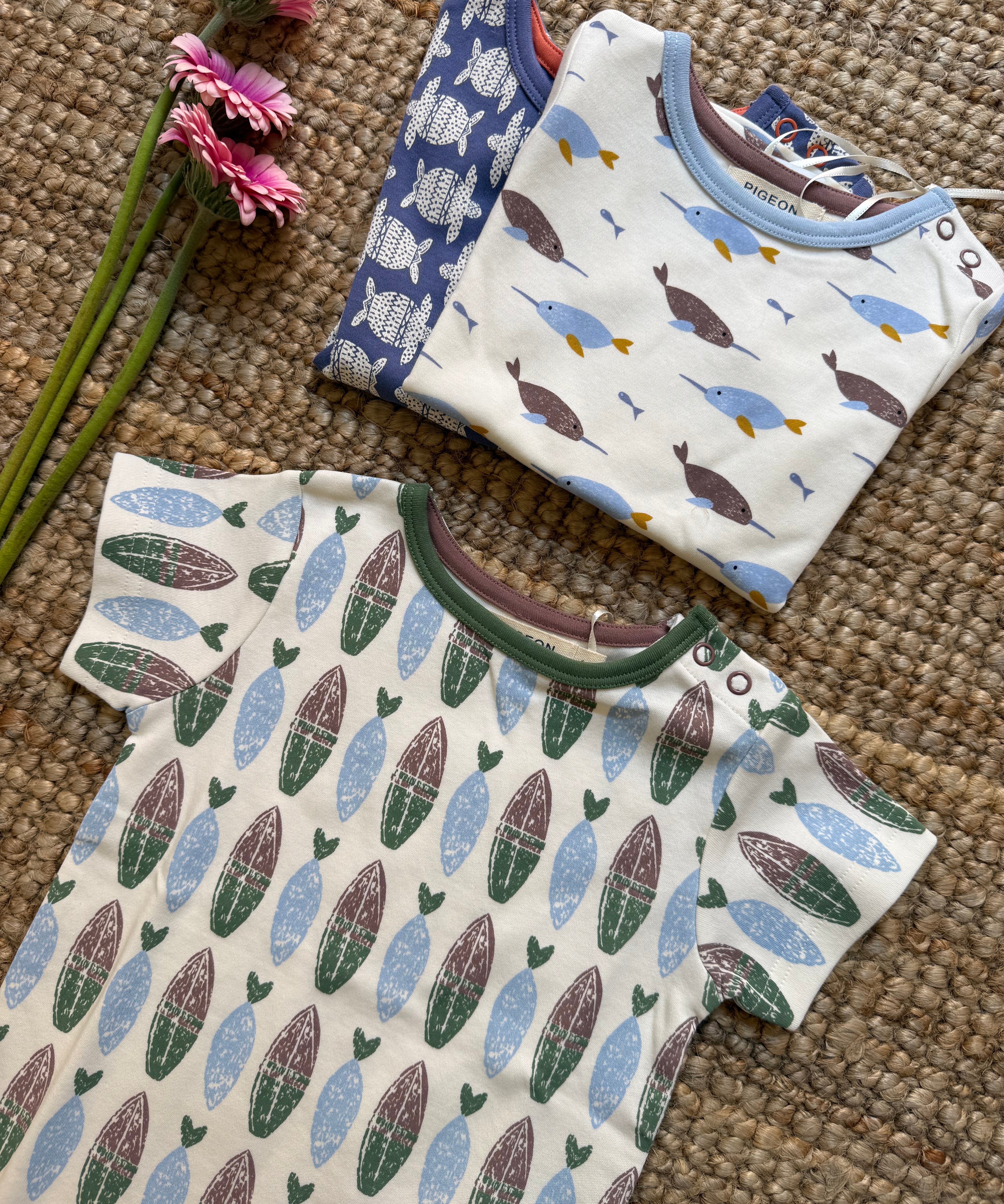 T-shirt mezza manica surf Pigeon 26SHOSA