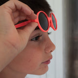 KiETLA sunglasses model Rozz teen fluo