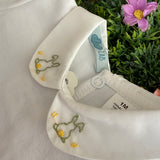 Body LAB newborn colletto ricamato coniglietti