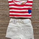 Shorts in jeans burro mid waist Layla LTB 26084