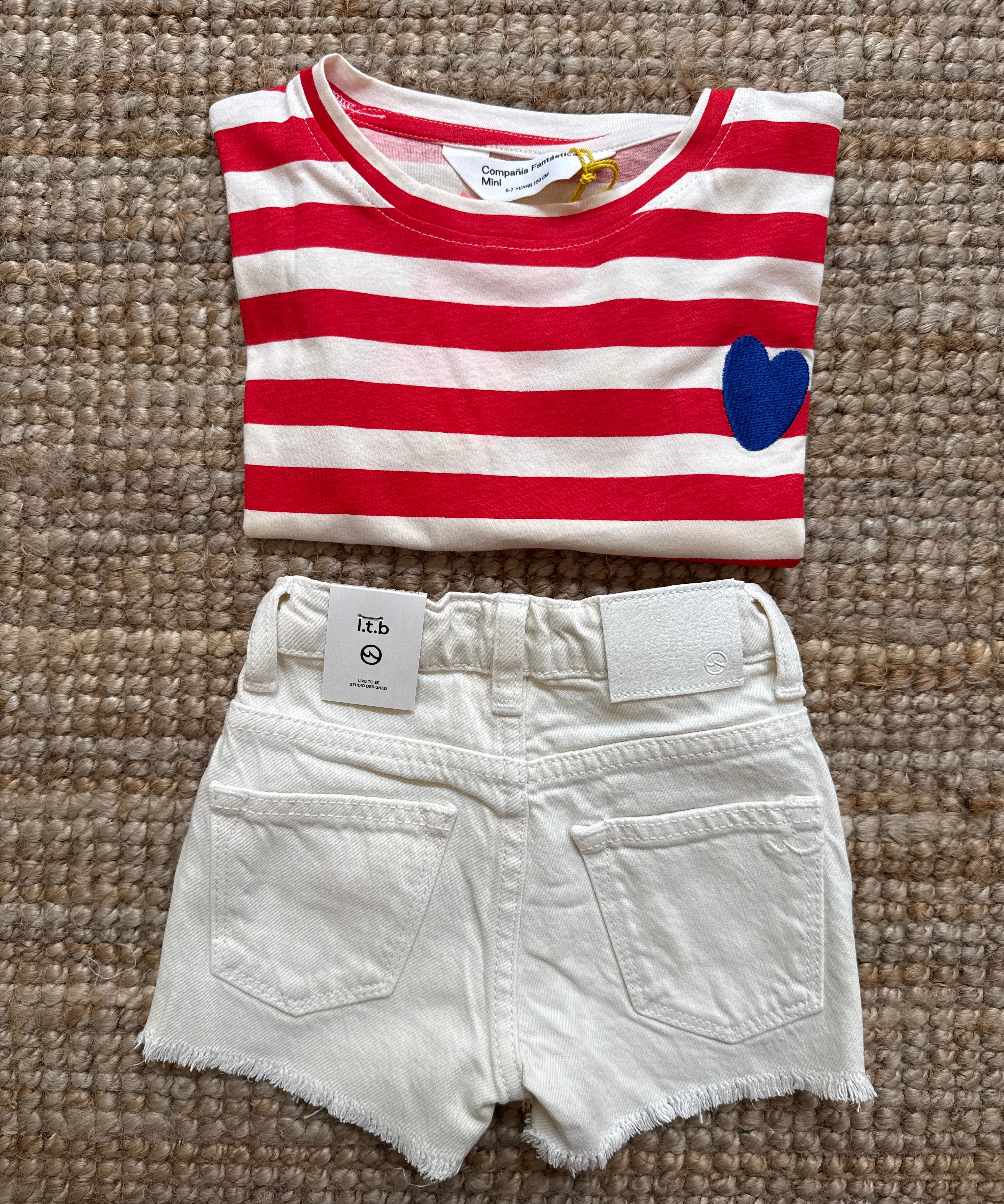 Shorts in jeans burro mid waist Layla LTB 26084