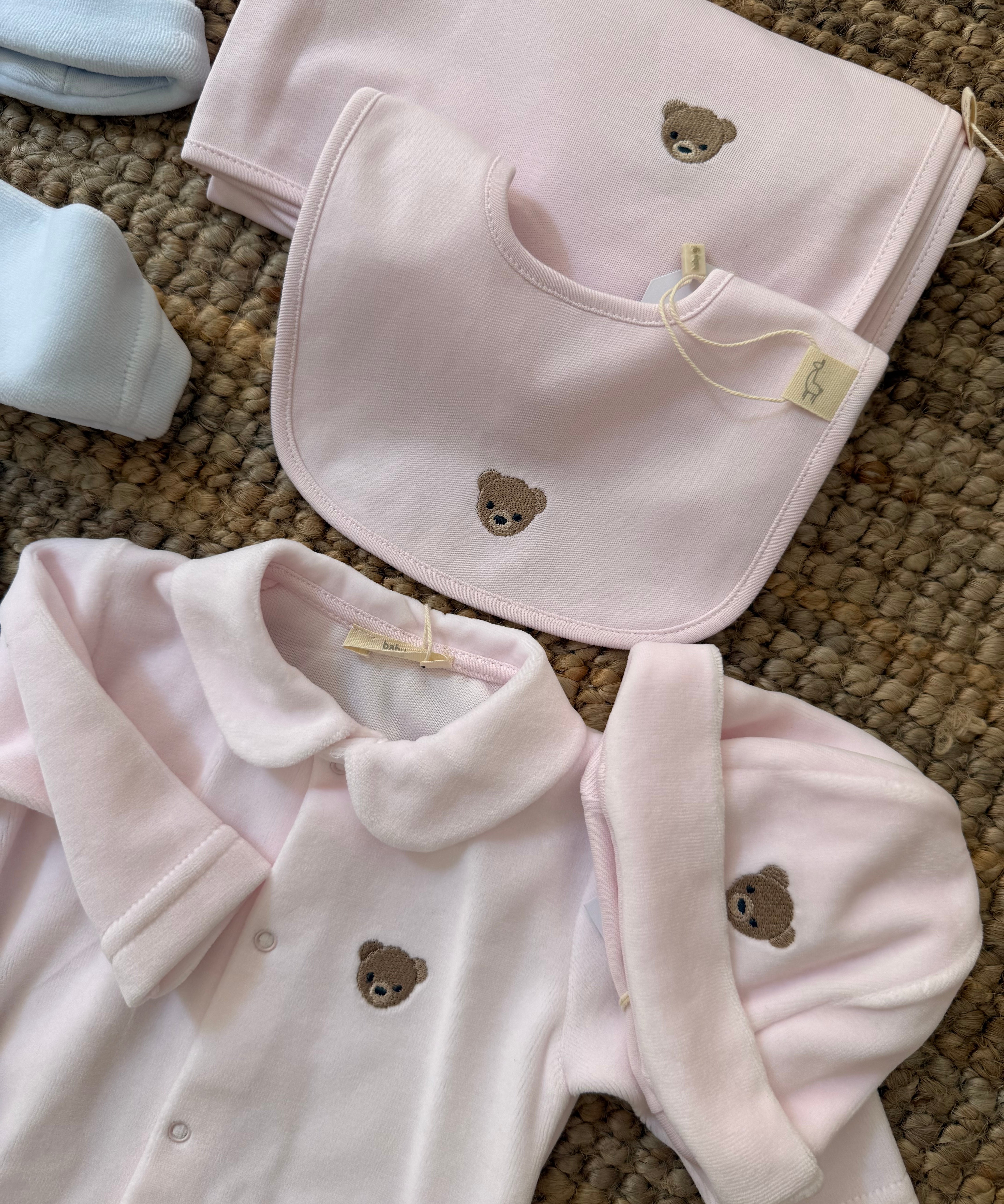 Bavaglino rosa orsetto BEAR24 BabyGi