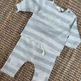 Completo spezzato newborn righe Tiny Soul TS700 TS701