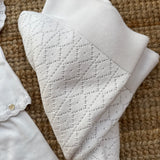 Copertina newborn bianco DK124